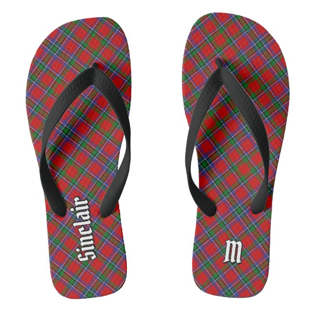 Tongs Clan Sinclair Tartan (Semelle)