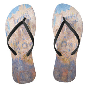 Tongs Claude Monet - Cathédrale de Rouen au coucher du s
