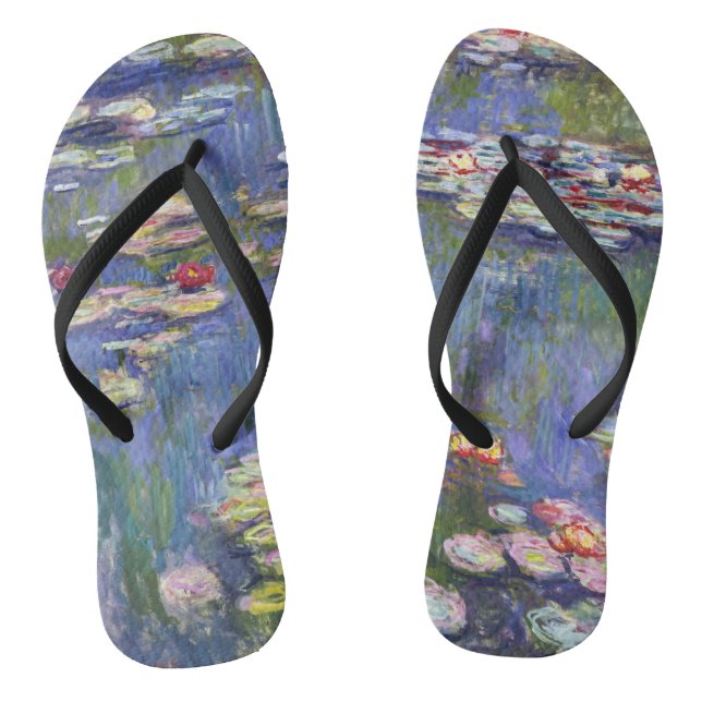 Tongs Claude Monet - Nymphéas / Nymphéas (Semelle)