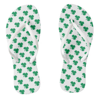 Tongs Clochers Shamrock irlandais