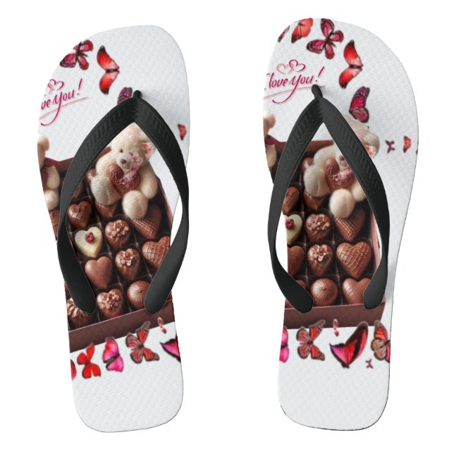 Tongs Cœur d'amour  (Semelle)