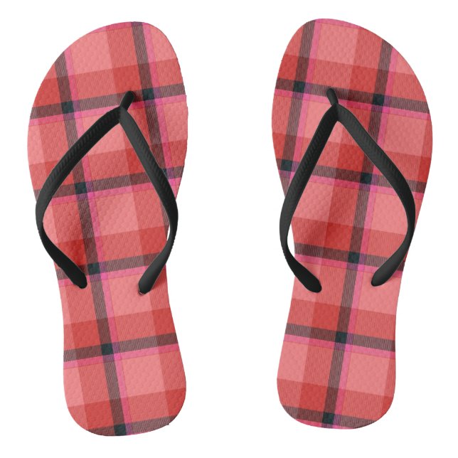 Tongs Conception de Tartan (Semelle)