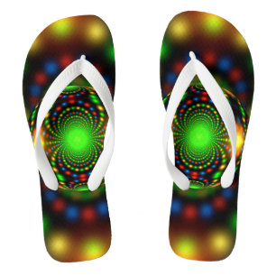 Tongs Conception fractale de l'ornement de Noël