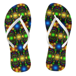 Tongs Conception fractale de l'ornement de Noël