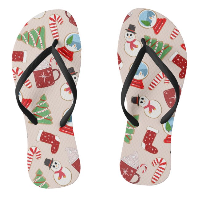Tongs Cookie Illustration Pattern (Semelle)