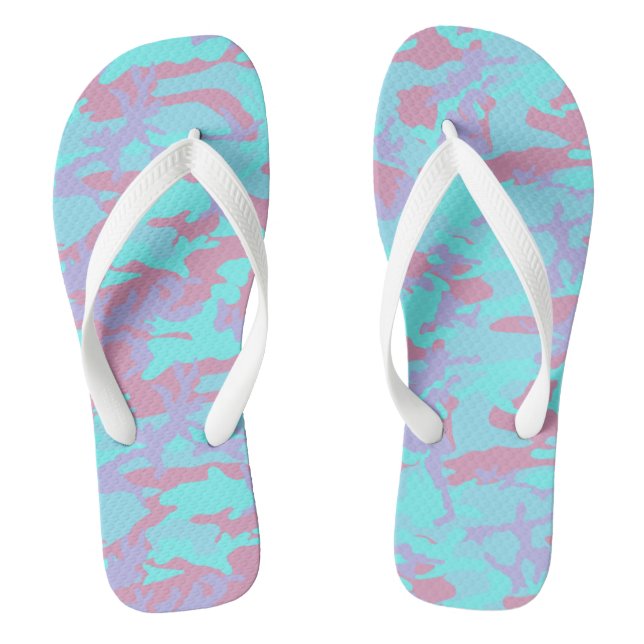 Tongs Cool Pastel Camo Motif (Semelle)