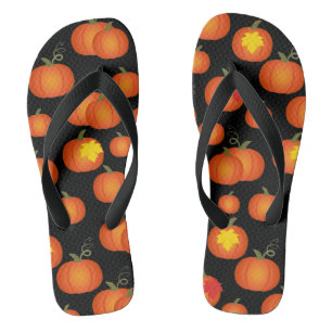 Tongs Correctif citrouille