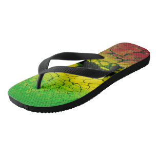 Tongs Couleur Rasta inspirée