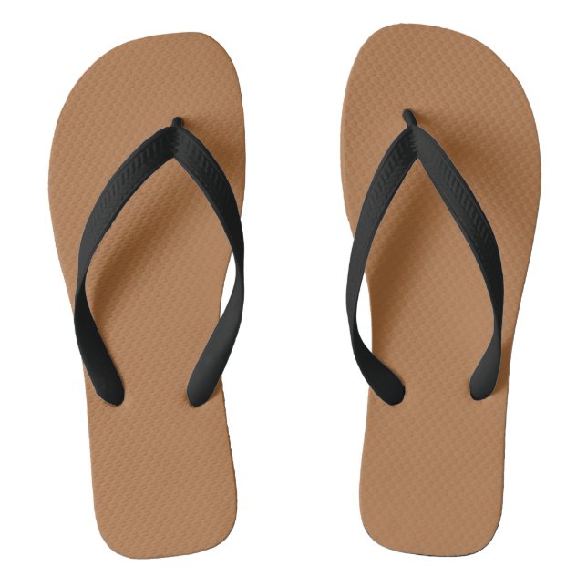 Tongs Couleur uni cuivre (Semelle)