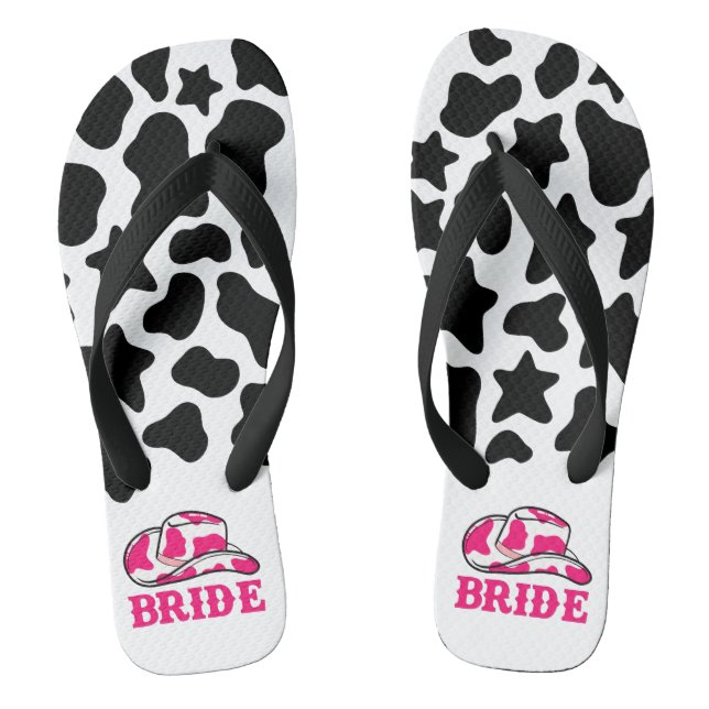 Tongs Cowgirl Disco Dernier Rodeo Bachelorette (Semelle)