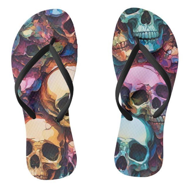 Tongs Crânes funky (Semelle)