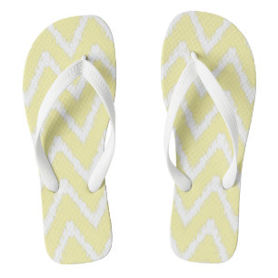 Tongs Crème Cottage Sud Chevrons