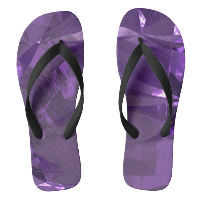 Tongs Cristal pourpre (Semelle)