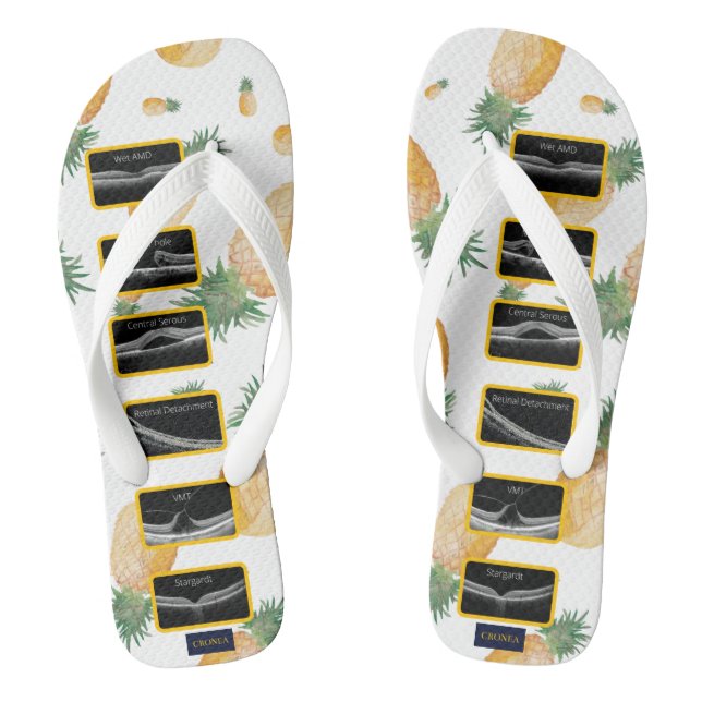 Tongs CRONEA OEt Rétinal Atlas Thongs / Flip Flops (Semelle)