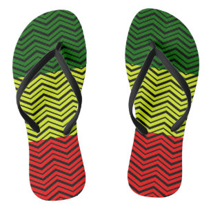 Tongs Customisez vous-même - Rasta