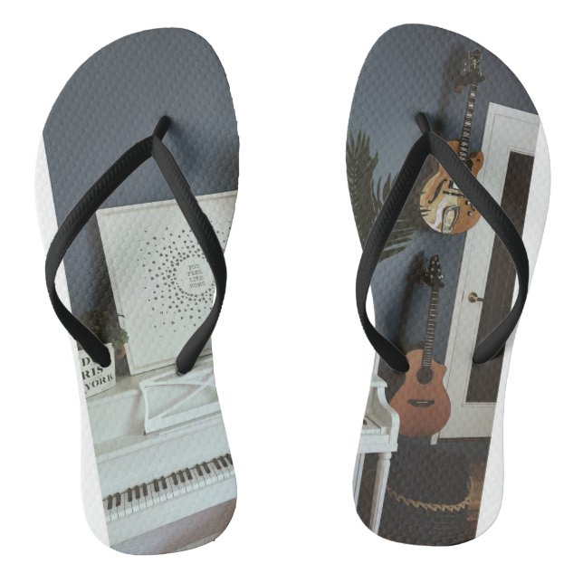 Tongs Cute Bass Guitare (Semelle)