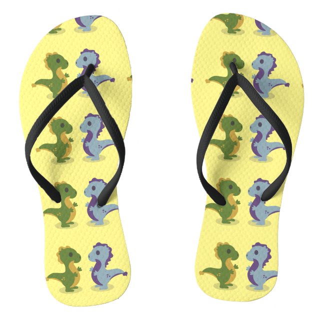 Tongs Cute Dinosaur Paire Thunder_Cove (Semelle)
