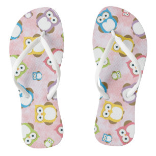 Tongs Cute Owls, Owl Pattern, Colorful Owls, Baby Owls
