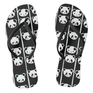 Tongs Cute pandas