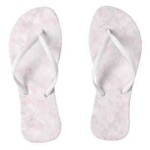 Tongs Cute Pastel Rose Bokeh Flip Flops