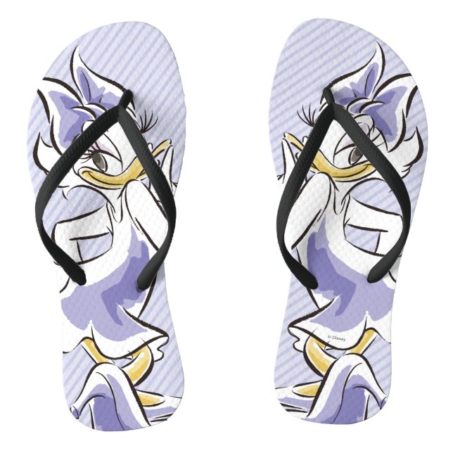 Tongs Daisy Duck | Sucre comme sucre (Semelle)