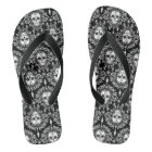 Damas mortes - Chic Sugar Skuls Motifs Flip Flops