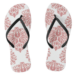 Tongs Damas rose élégant