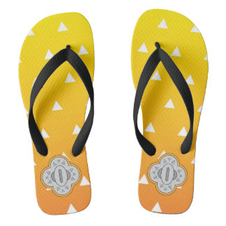 Tongs Damon Slayer Zenitsu Agatsuma Pair of Flip Flops