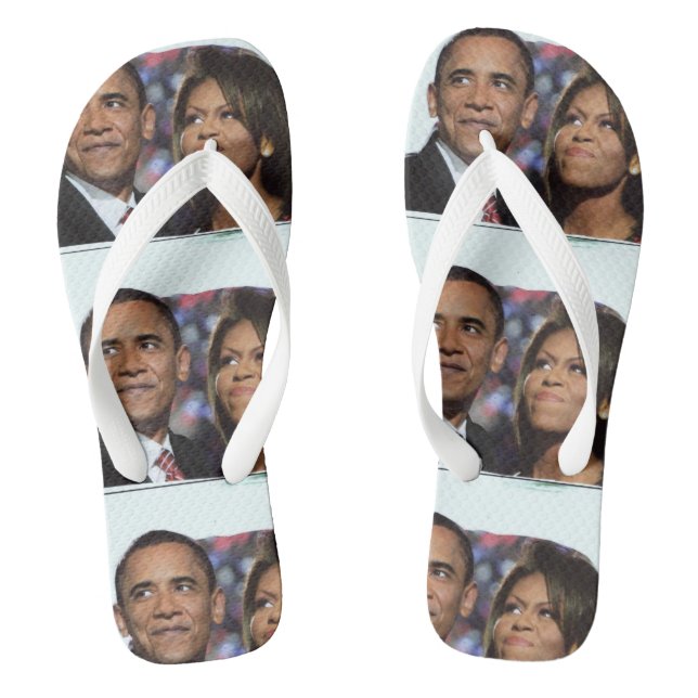 Tongs de BARACK et MICHELLE OBAMA (Semelle)