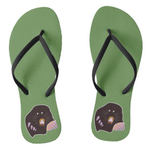 Tongs de taupe