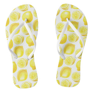 Tongs Design motif citron