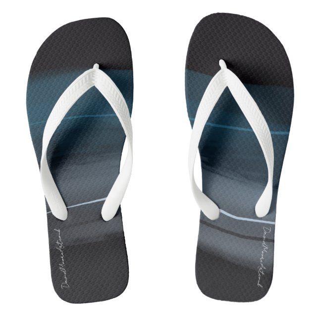 Tongs DM-2023-NFT-00192-Abstraite-Vague Flip Flops (Semelle)
