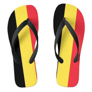 Tongs Drapeau belge
