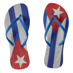 Tongs Drapeau cubain Souvenir cubain