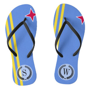Tongs Drapeau d'Aruba