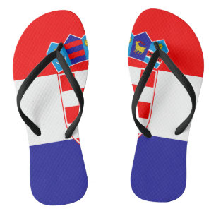 Tongs Drapeau de Croatie