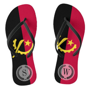 Tongs Drapeau de l'Angola