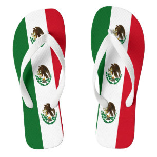 Tongs Drapeau du Mexique