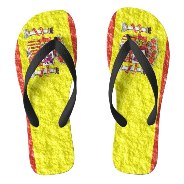 Tongs Drapeau espagnol (Semelle)