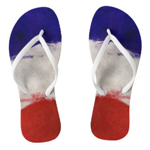 Tongs Drapeau français