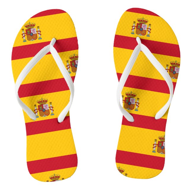 Tongs Drapeau national de l'Espagne (Semelle)
