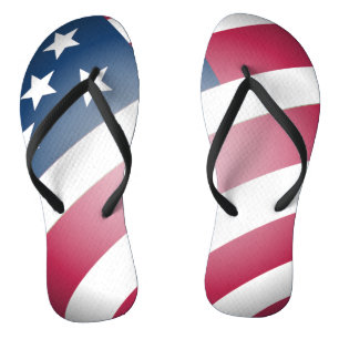 Tongs Drapeau patriotique des États-Unis d'Amérique, Coo