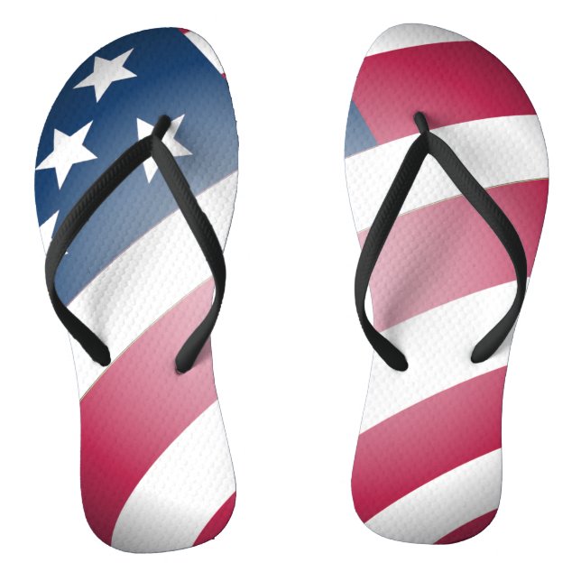 Tongs Drapeau patriotique des États-Unis d'Amérique, Coo (Semelle)