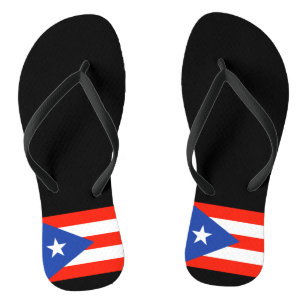 Tongs Drapeau portoricain 4Hector de Boricua Bandera