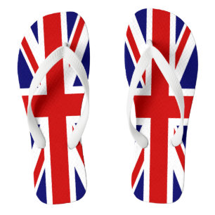 Tongs Drapeau Union Jack du Royaume-Uni