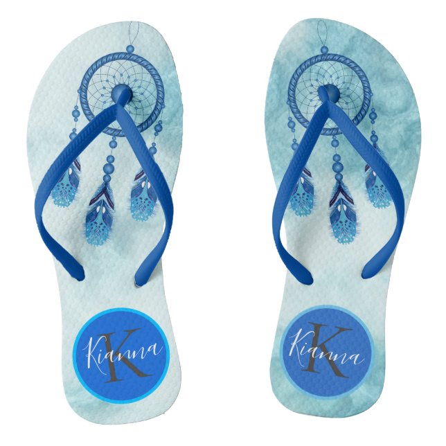 Tongs Dreamy Blue Dream Catcher Monogram (Semelle)