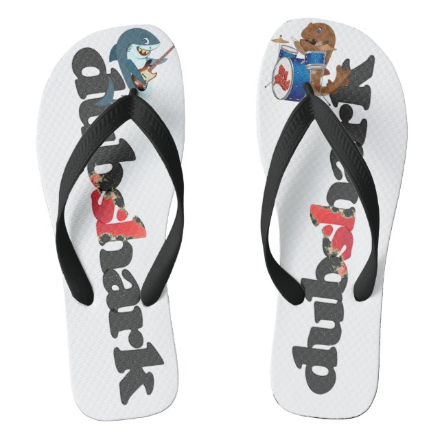 Tongs Dub Shark Great White et Wobbegong Flip Flops (Semelle)