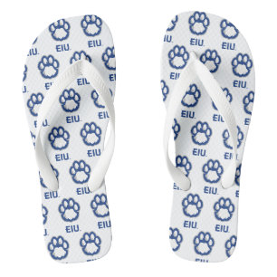 Tongs Eastern Illinois Panthers Empreinte de patte & EIU