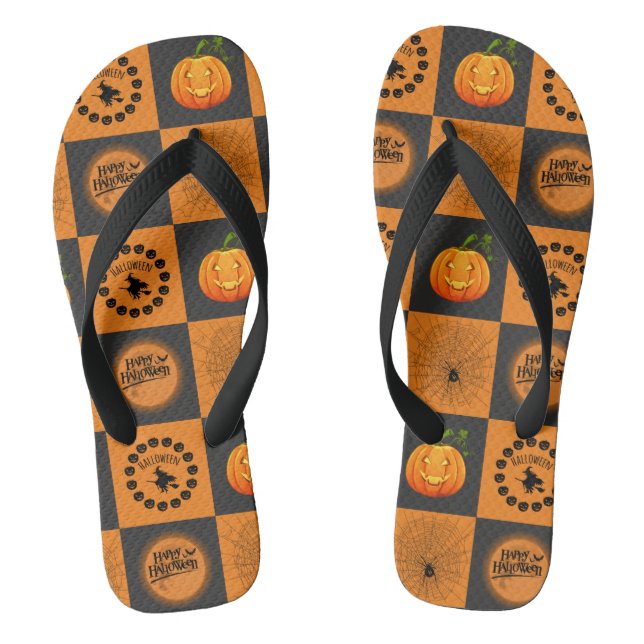 Tongs Échecs d'Halloween (Semelle)