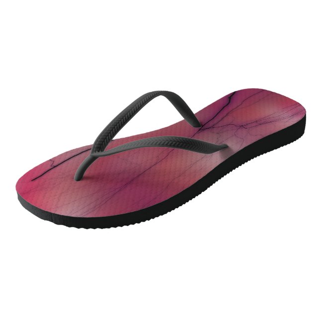 Tongs éclair rose (Incliné)